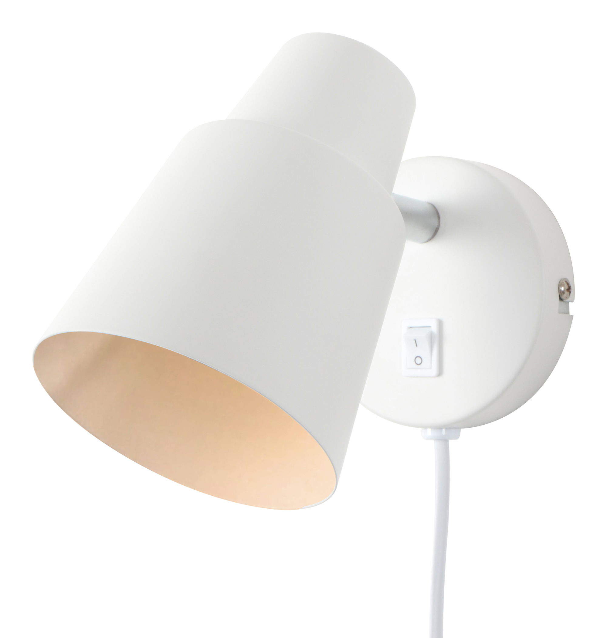Wall lamp FocusLight Milo white